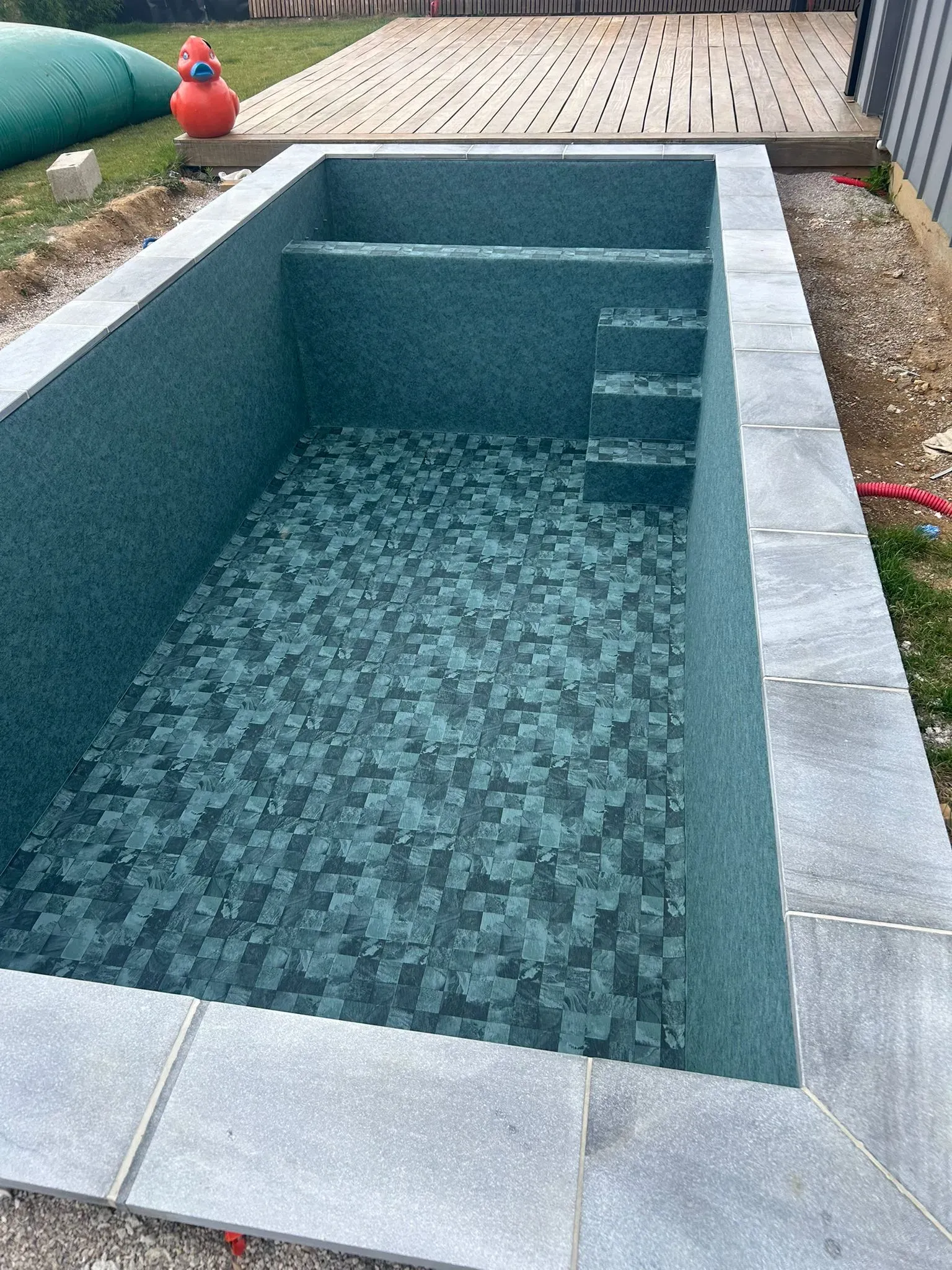 Piscine Fidji Green moderne